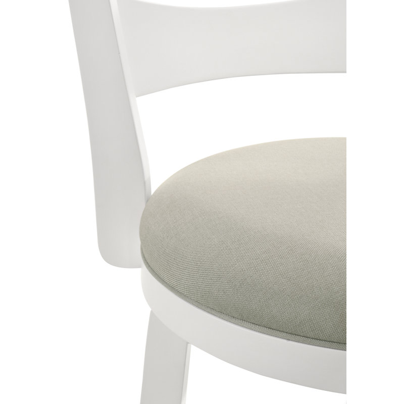 Tabouret de bar Baum, Gris, 2, Tabouret de comptoir (siège d'une hauteur de 26 p