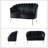 Hendrix 50.2'' Velvet Loveseat-91143987