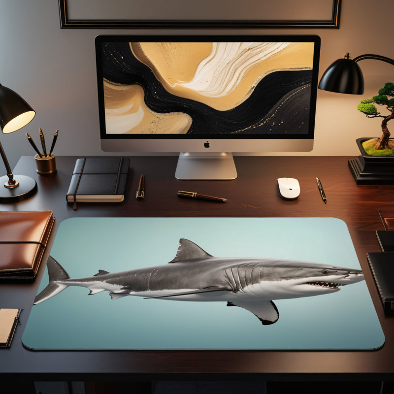 Polyester Desk Pad, 23.6x13.8