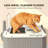 Litter Box With Slide-out Tray