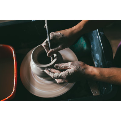 Twisted Potter's Wheel - Wrapped Canvas Print