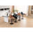 Adjustable Height Counter Stool with Iron Frame-88528168