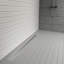 Finition brossée, bonde de douche en acier inoxydable 304 de 36 pouces, grille de plancher amovible et drain de salle de bain attrayant avec conception imperméable pour carrelage, conforme Cupc
