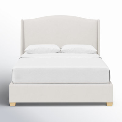Allis Wingback Platform Bed