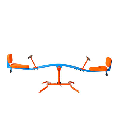 Balançoire pour enfants, capacité de charge de 136 kg, pivotante à 360°, pour les enfants de 3 ans et plus, avec poignées ergonomiques, équipement de jeu extérieur pour enfants, jouets d'extérieur