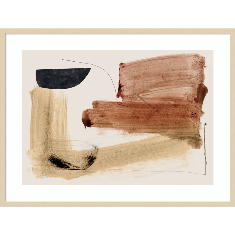 «Cleve cuisson» par Dan Hobday, impression sur bois encadrée, Brun, H 31 po x l 41 po
