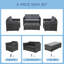 Gennett 4 Seater Rattan Sofa Set