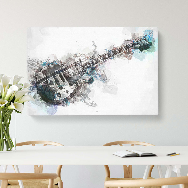 An Electric Guitar - Wrapped Canvas, 91.4 cm H x 61 cm W