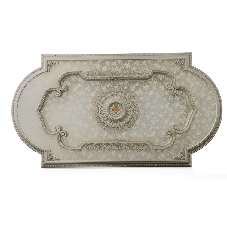 Champagne Rectangular Ceiling Medallion