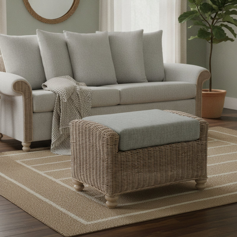 Portobello 5 Piece Polyester Conservatory Living Room Set