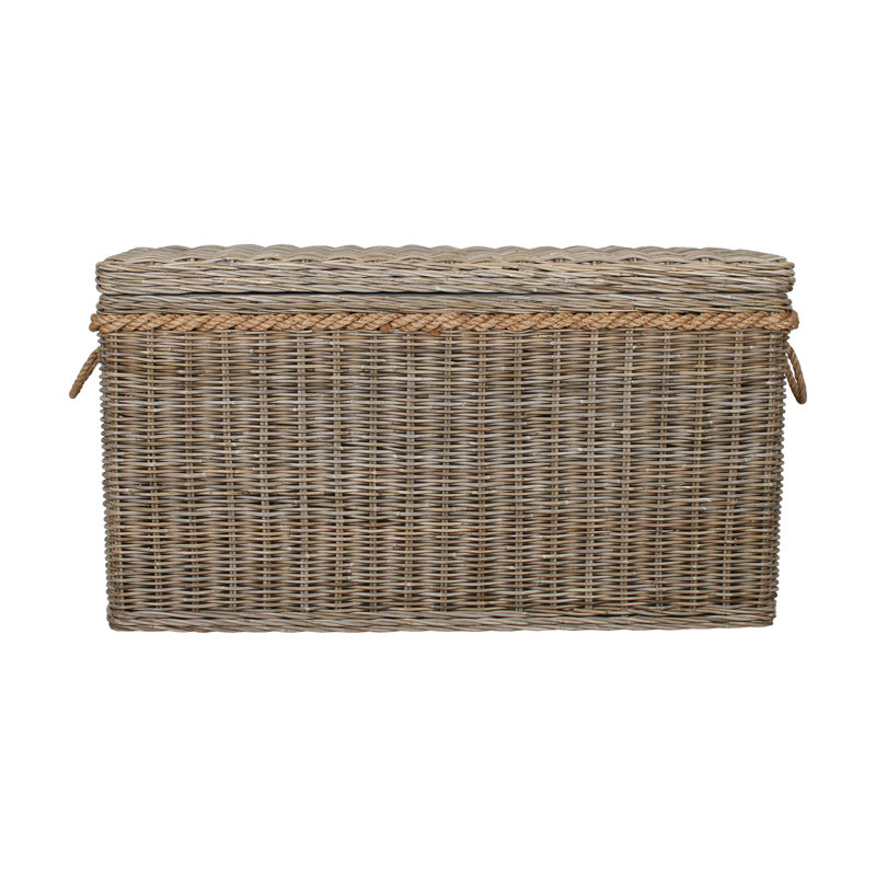 Coffre de rangement en osier Kent