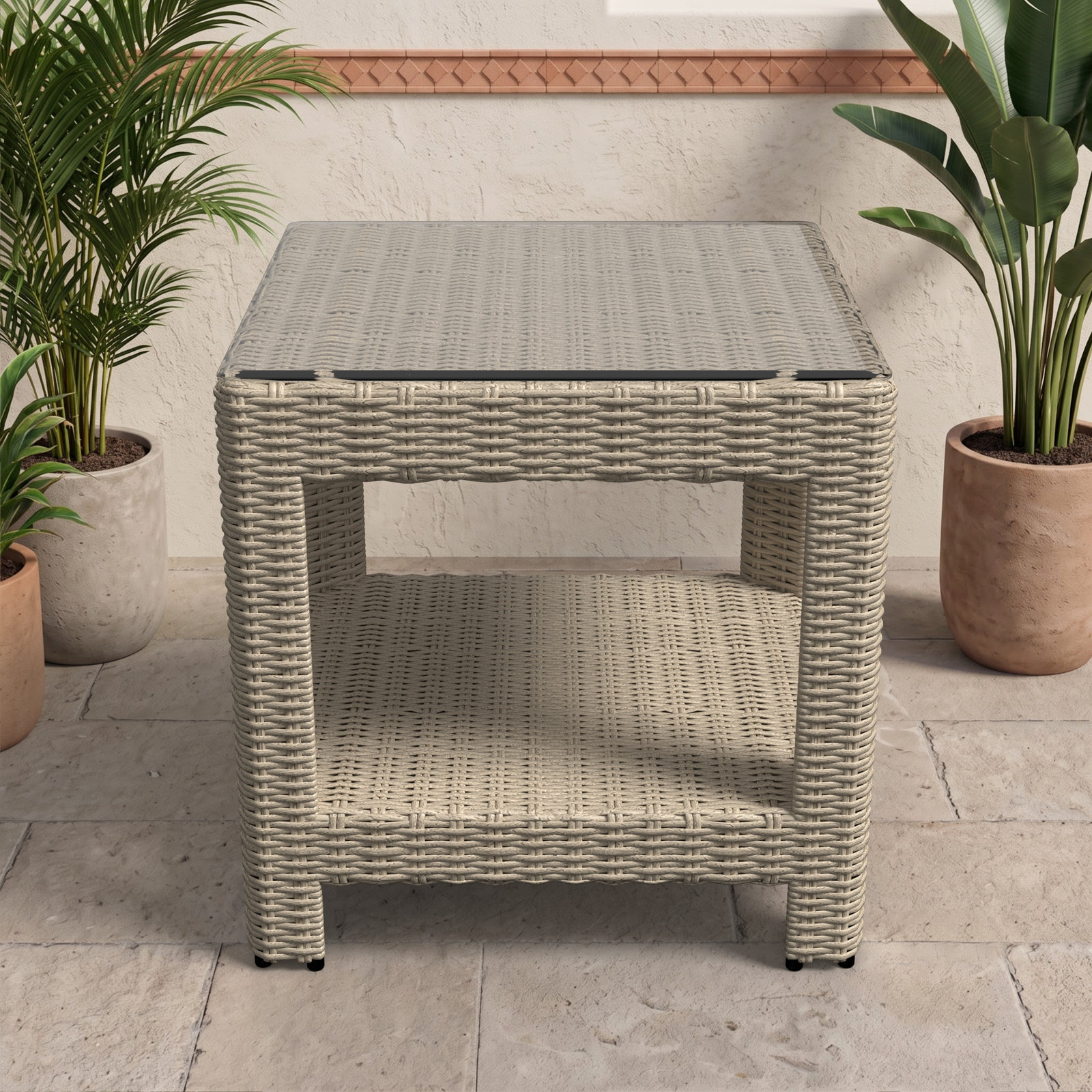 Henri 23" Patio Side Table