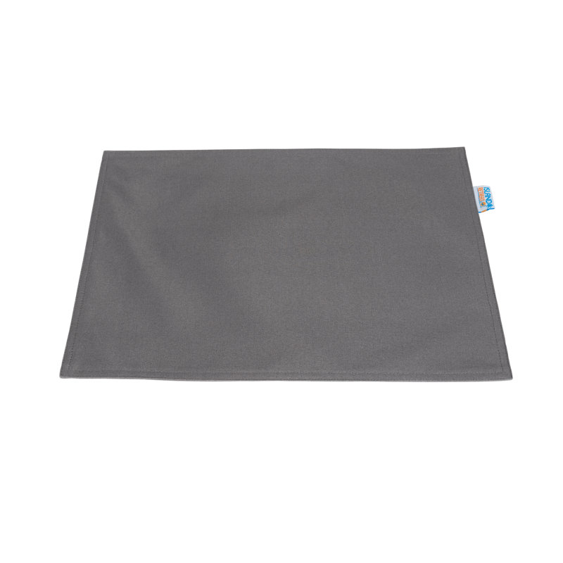 Ensemble de napperons d'extérieur toutes saisons, Gris ardoise