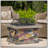 28" Burning Outdoor Fire Pit Table With Lid-114839074