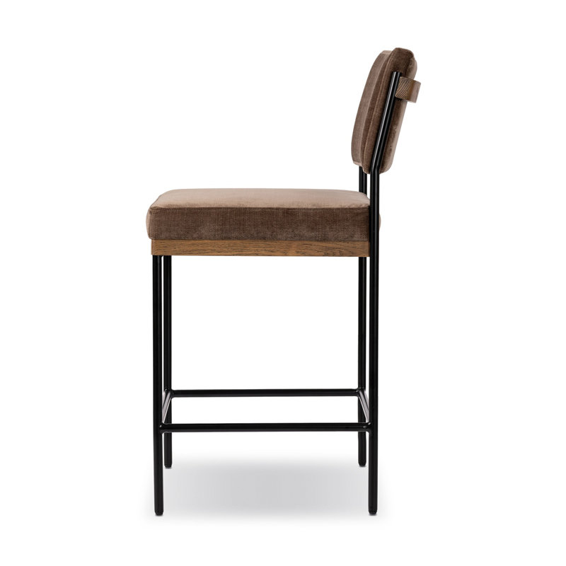 Ashford Stool, Altair Mushroom/Polyester, Counter Stool (26.42" Seat Height)