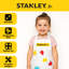 Ensemble de 4 peintures pour enfants Stanley Jr, pinceaux amusants avec tablier de peinture et carte de couleur. Jeu créatif d'imagination et de découverte artistique