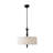 Blondina 4 - Light Iron Dimmable Drum Chandelier