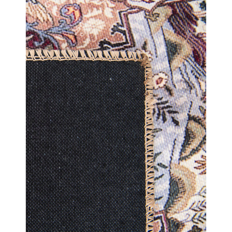 Mckinleigh Performance Chenille Floral Indoor Rug, Rectangle 7'10" x 10'