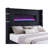 Stoehr 67-Inch Upholstered Fireplace Bed-1802398008-1802398010