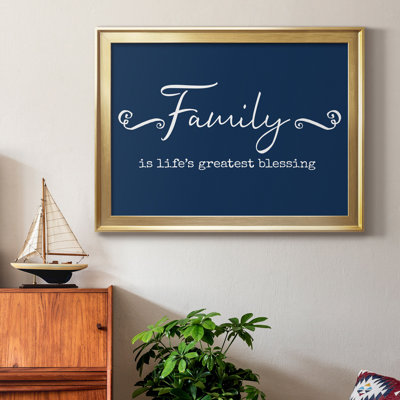 " Family Greatest Blessing "