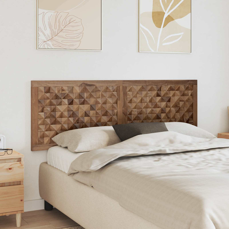 Solid Wood Headboard, European Kingsize (160 x 200 cm)