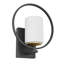 Yubal 1-Light Unique Design Dimmable Glass Shade UL Listed Wall Sconces
