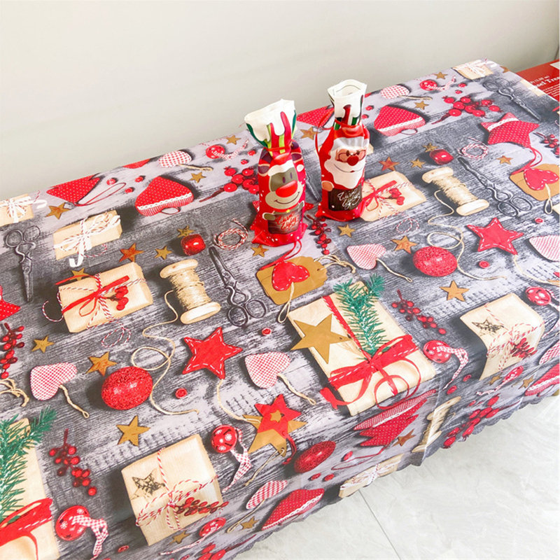Birdell Rectangular Christmas Tablecloth