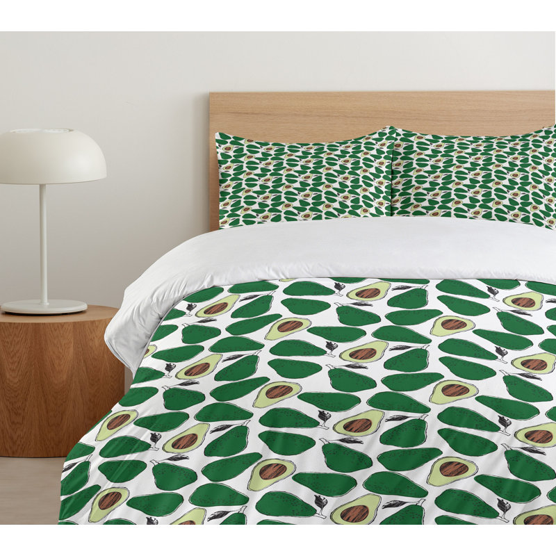 No Duvet Cover, California King Duvet Cover + 2 Standard Shams