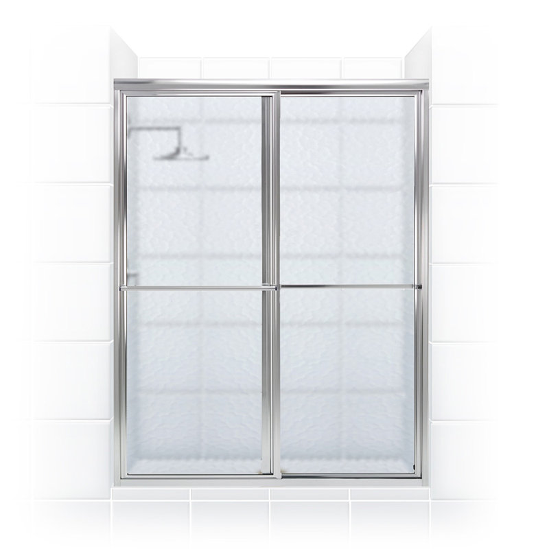Porte de douche encadrée 64 po x 70 po bypass Newport Series