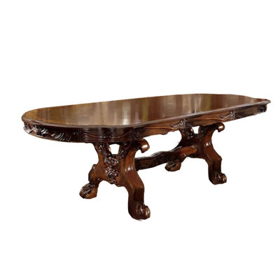 Cheeseman Walnut Oval Solid Wood Dining Table