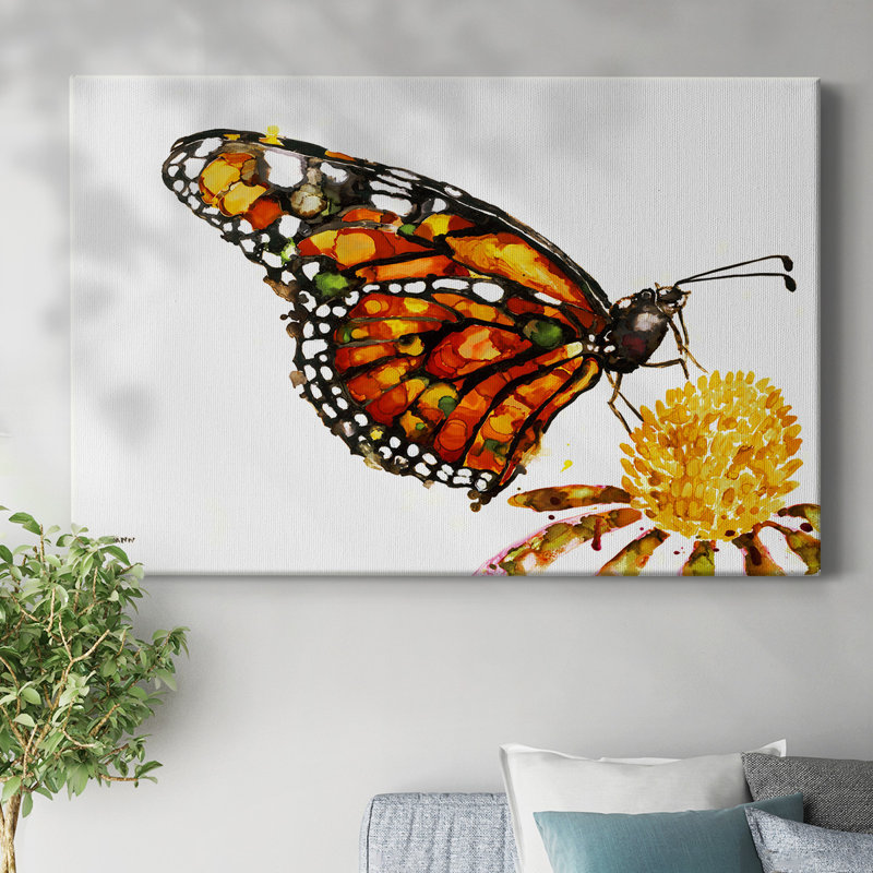 Wings I-Gallery Wrapped Canvas, 12" H x 18" W