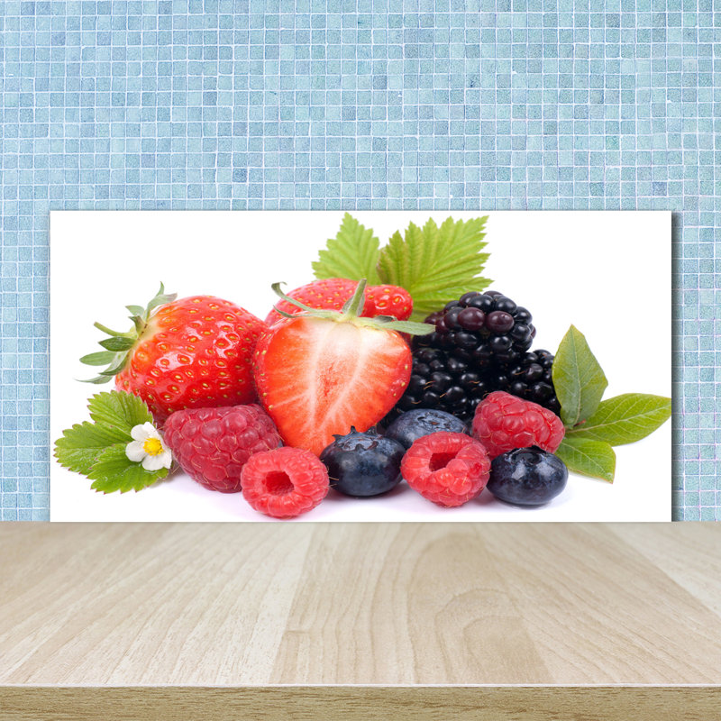Loveleen 50cm W x 100cm L Glass Peel and Stick Panel