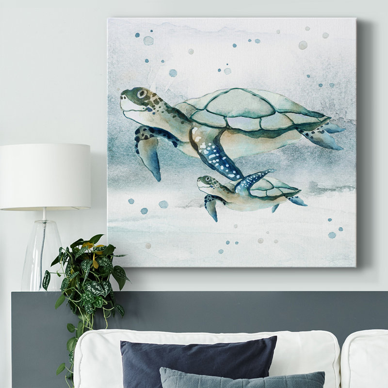 " Swim Lessons II ", 8" H x 8" W x 1.5" D