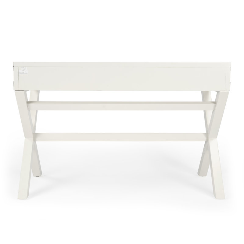 Anew Campaign Writing Desk, White