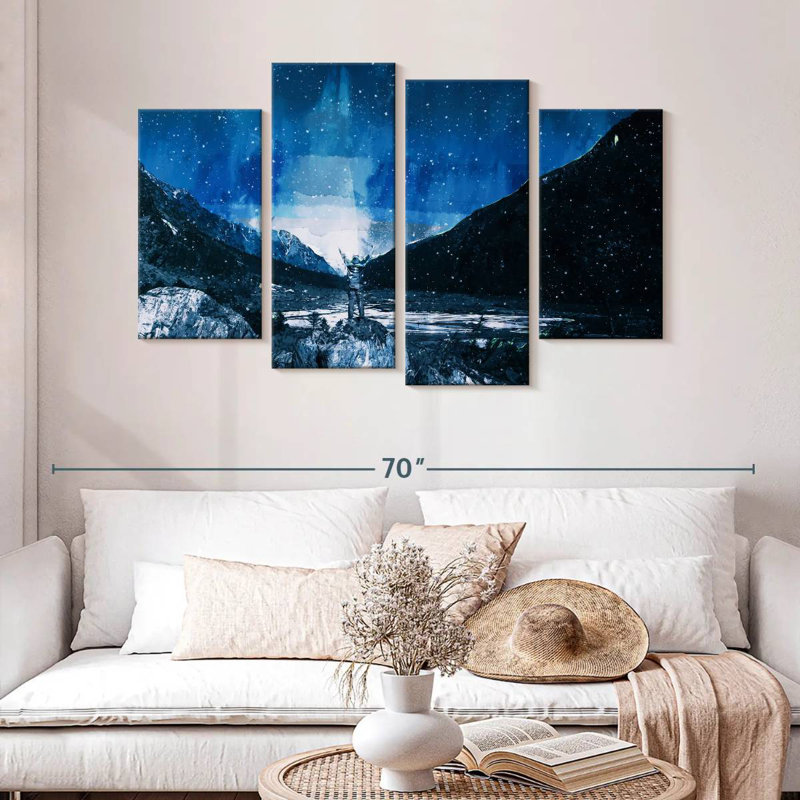 Alvord Night Sky, 32" H x 52" W