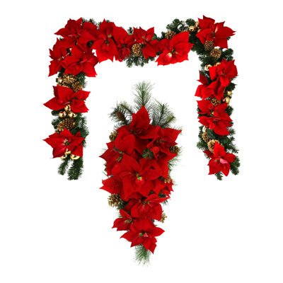 Gala Faux Poinsettia