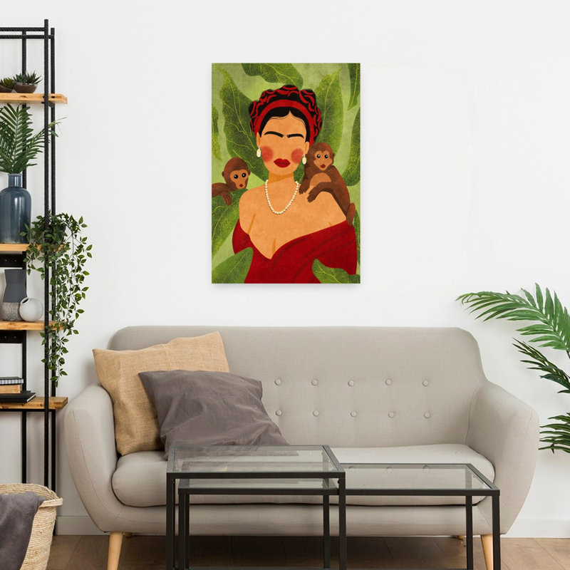 Art contemporain singe contemporain, H 24 po x l 16 po