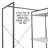 Atkin 45 " Clothing Rack