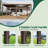 Metal Louvered Pergola with Adjustable Canopy for Outdoor Patio-94915016-94915017