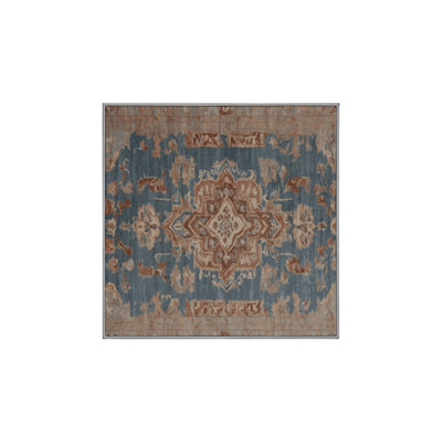 Machine Washable Gray Area Rug