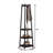 Vassen Coat Rack W/ 3-Tier Storage Shelves In White Finish-1811962841