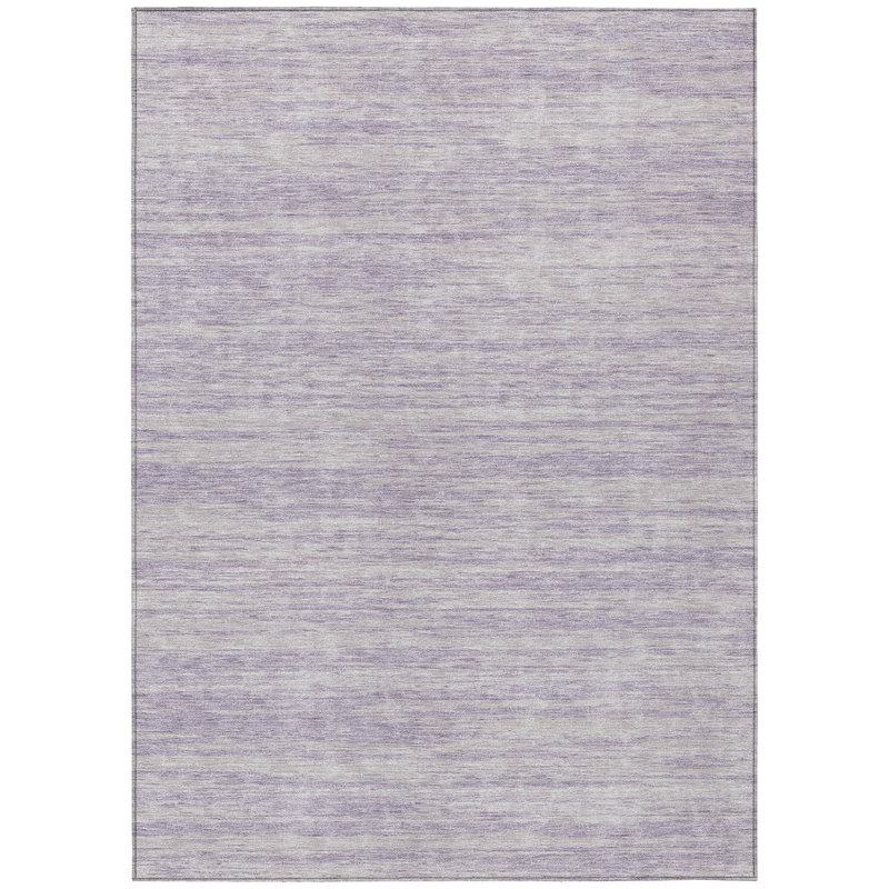 Tapis extérieur lavable et lilas 8 'X 10'