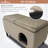 Diamantoula Polyester Pet Bed-1351290660