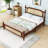 Platform Bed with Rattan Headboard-2095073047-2095073045