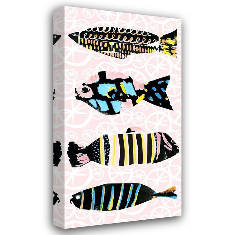 Rosecliff Heights Blanckslate Gallery Wrapped Canvas Art Titled: Capri Collection B