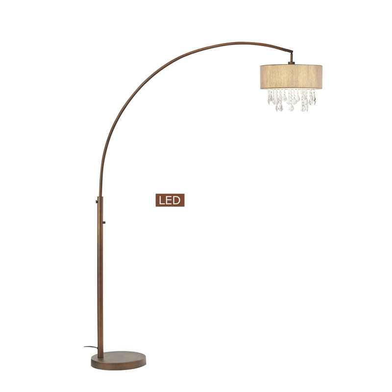 Lampe sur pied en arche 81" Sigourney