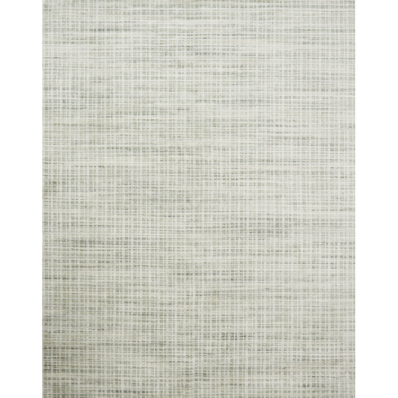Tapis vert tissé à la main Hannon, Rectangle 2 pi x 3 pi