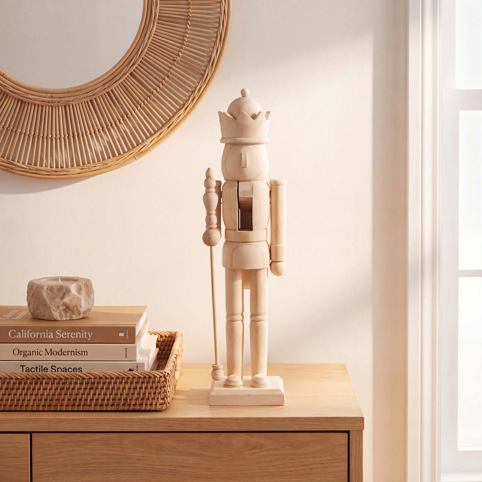 Wood Nutcracker, Oak