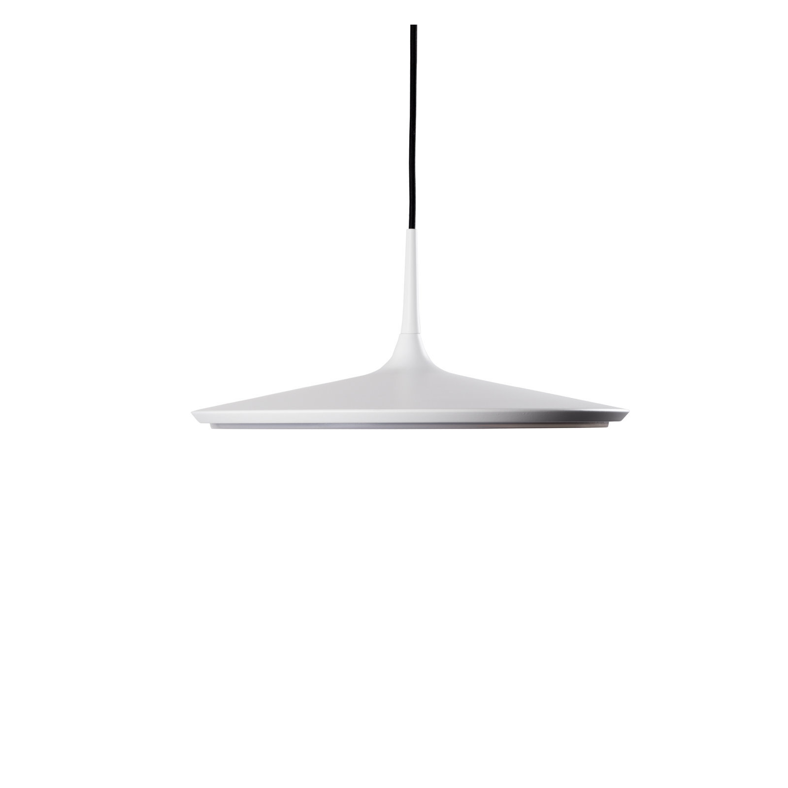 Single Light Dimmable LED Pendant, White