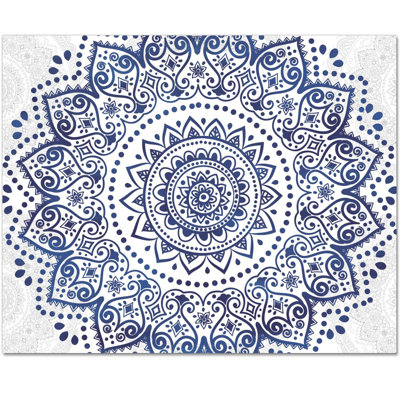 CounterArt Mandala Glass Cutting Board